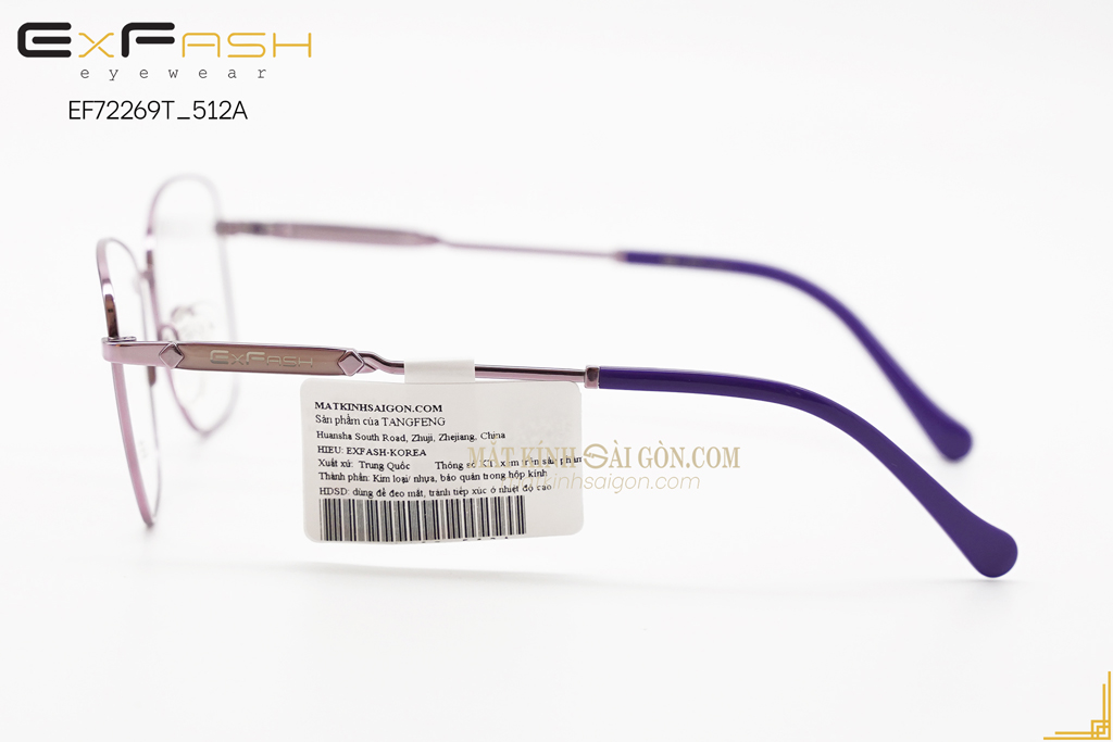 GỌNG KÍNH EXFASH EF72268T 512A - Hình 8