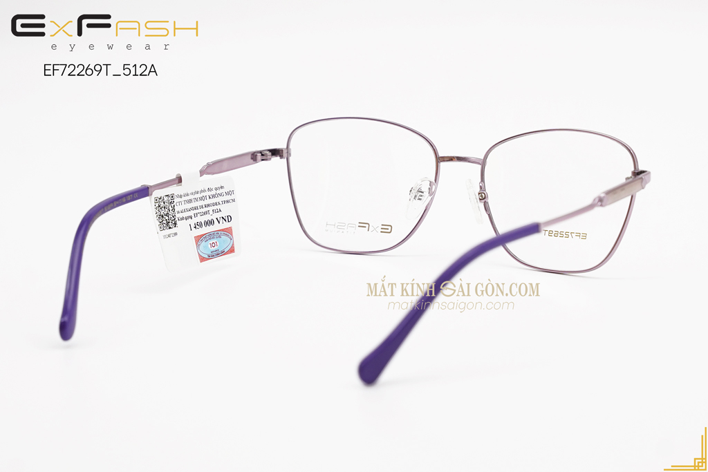 GỌNG KÍNH EXFASH EF72268T 512A - Hình 4