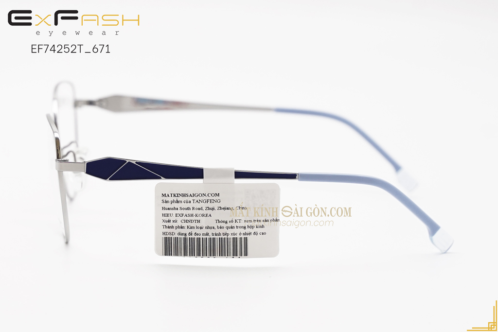 GỌNG KÍNH EXFASH EF74252T 671 - Hình 8