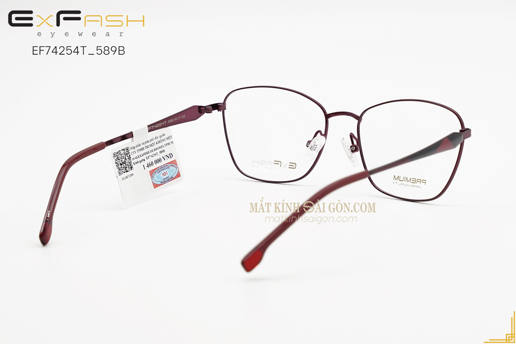 GỌNG KÍNH EXFASH EF74254T 589B - Hình 4