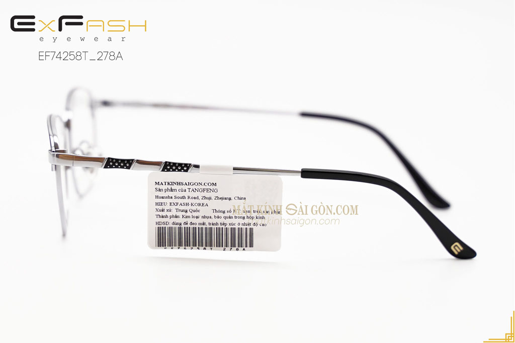GỌNG KÍNH EXFASH EF74258T 278A - Hình 7