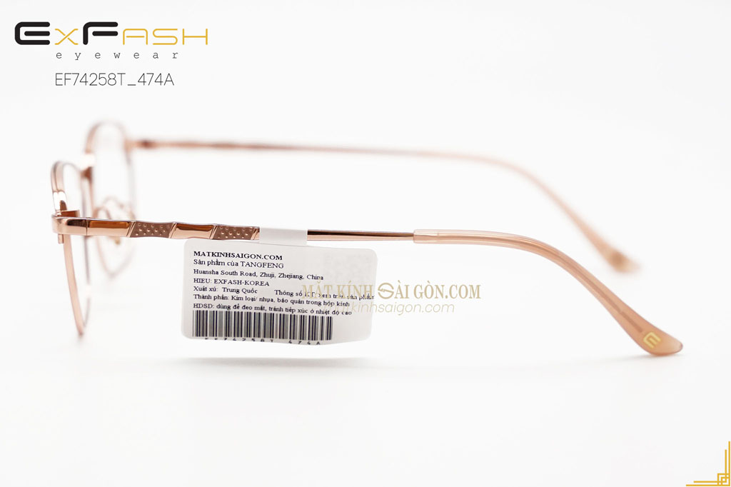 GỌNG KÍNH EXFASH EF74258T 474A - Hình 8